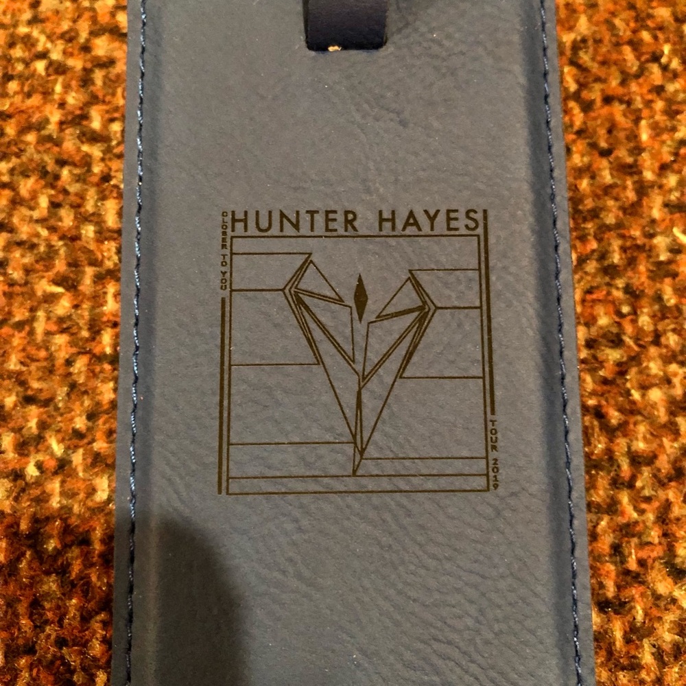 NEW Hunter Hayes Luggage Tag